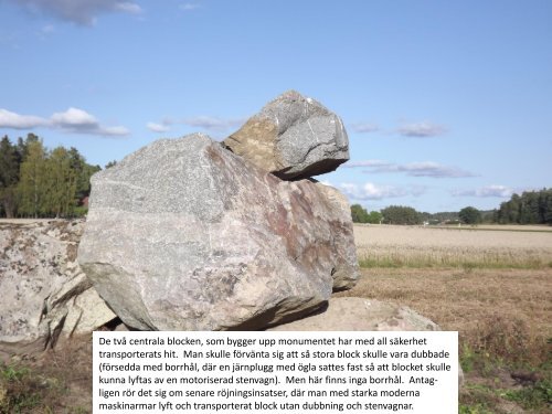 Röjsten och Annan sten på Åkerholmar och Fältkanter i Storvretabygden   Sven-Inge Windahl 2016