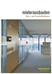 webereinhardt - mieterausbauten Büro- und Geschäftshäuser