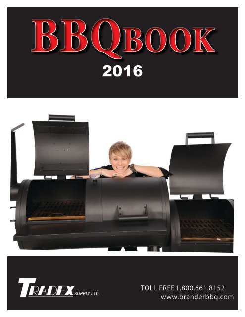 2016 Tradex Supply BBQ Book Wholesale Catalogue
