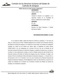 Comisión de los Derechos Humanos del Estado de Coahuila de Zaragoza