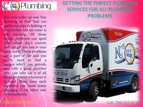 Plumbing Services Riverside CA