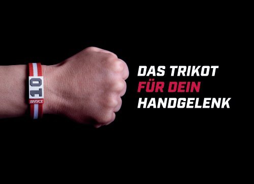 BRAYCE® Spielernummer-Armband Produktkatalog Deutsch 4/2016