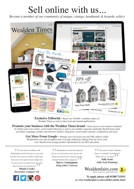 Wealden Times | WT171 | May 2016 | Restoration & New Build supplement inside