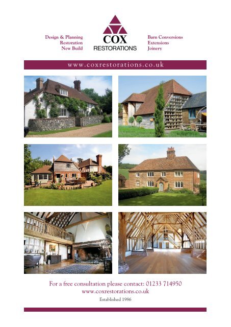 Wealden Times | WT171 | May 2016 | Restoration & New Build supplement inside