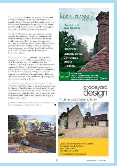 Wealden Times | WT171 | May 2016 | Restoration & New Build supplement inside