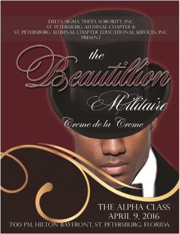 2016 Beautillion Militiare Souvenir Journal