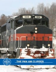 THE PAN AM CLIPPER - Pan Am Railways
