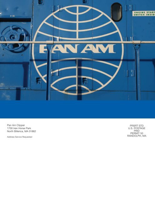 THE PAN AM CLIPPER - Pan Am Railways