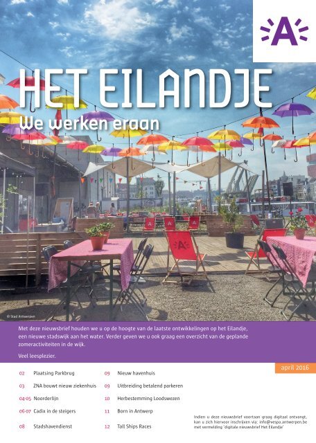 Nieuwsbrief Eilandje