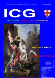 POLICÍA CIENTÍFICA INTELIGENCIA CRIMINAL