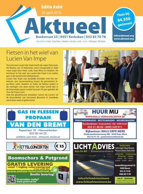 Editie Aalst 20 april 2016