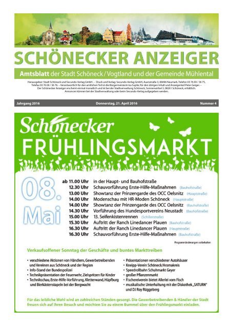 SCHÖNECKER ANZEIGER