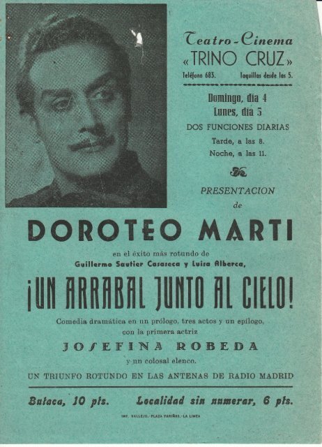 Doroteo Marti - Un Arrabal junto al Cielo