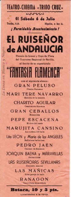 El Ruiseñor de Andalucia - Fantasia Flamenca 0