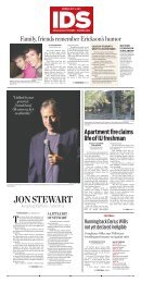 JON STEWART - Indiana Daily Student