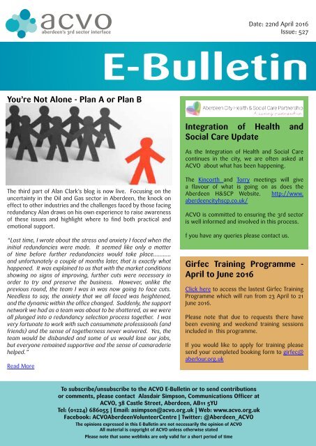 E-Bulletin