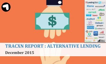 TRACXN REPORT  ALTERNATIVE LENDING