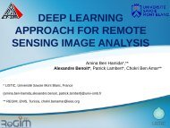 DEEP LEARNING APPROACH FOR REMOTE SENSING IMAGE ANALYSIS