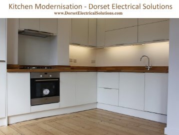 Kitchen Modernisation - Dorset Electrical Solutions