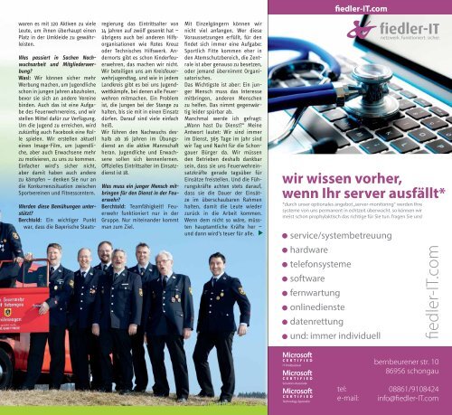 Altlandkreis - Das Magazin für den westlichen Pfaffenwinkel - Mai/Juni 2016