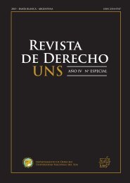 Revista de Derecho UNS