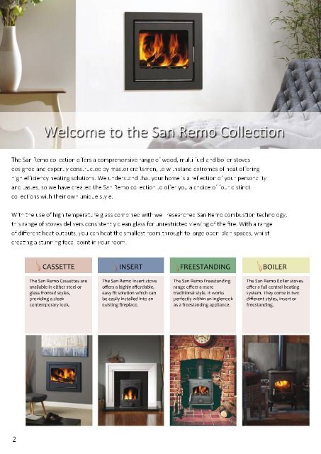 CASSETTE STOVES FREESTANDING STOVES & INSERT STOVES