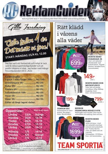 ReklamGuiden Kalix v17 -16 (25/4-1/5)