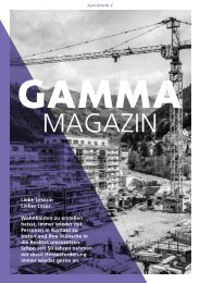 Gamma Magazin April 2016
