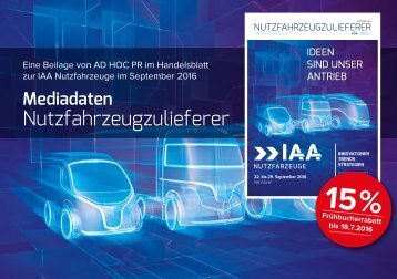 IAA Nutzfahrzeuge Mediadaten