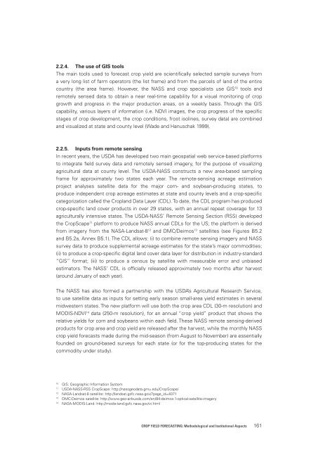 Crop Yield Forecasting