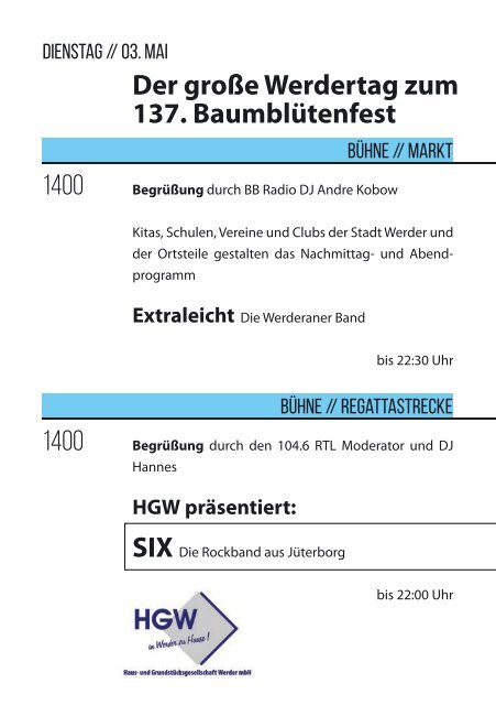 137 BAUMBLÜTENFEST