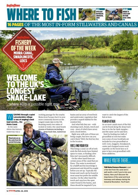 Angling Times sample pages