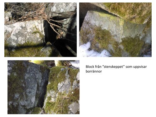 Huggen sten i Storvretabygdens höglänta skogsmarker   Del II  Borrat stenmaterial   Windahl  2016