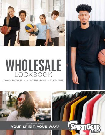 Spirit Gear Wholesale Look Book