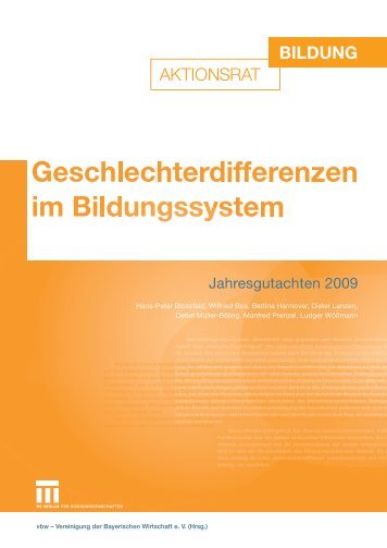 Jahresgutachten 2009 - Aktionsrat Bildung