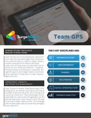 Data Sheet - Team GPS