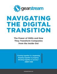 OKRs for HR - Navigating The Digital Transition