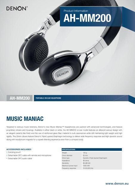 Denon-AH-MM200-EN01 - Polaris Audio
