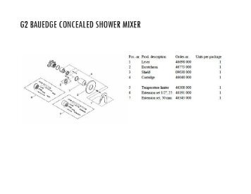 Concealed Bath 7 Shower Mixer