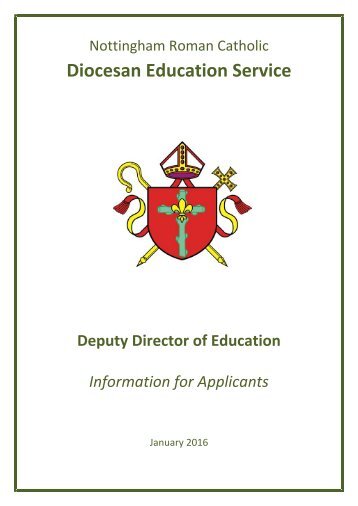Deputy Director Application Pack