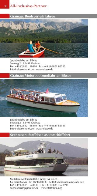 ZugspitzCard Erlebnisheft / Tour Booklet 2016/17