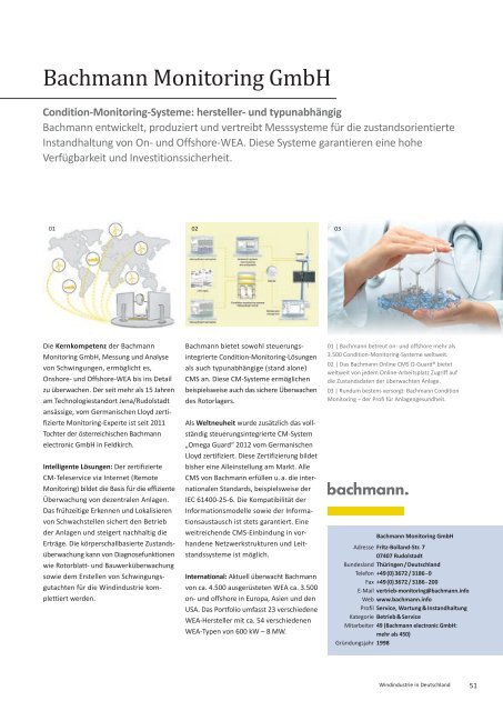 BWE Branchenreport - Windindustrie in Deutschland 2016