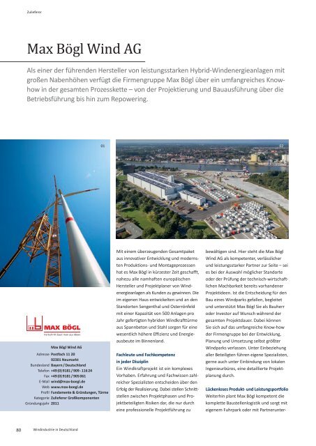 BWE Branchenreport - Windindustrie in Deutschland 2016