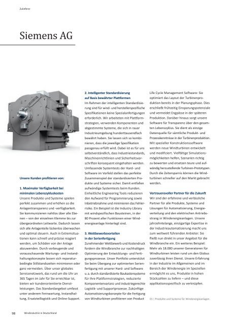 BWE Branchenreport - Windindustrie in Deutschland 2016