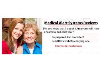 Medical Alert Systems for Seniors - Comparison and Reviews