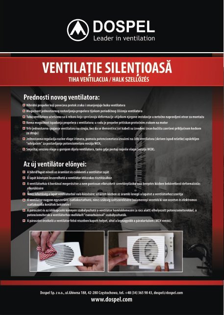 Ventilatoare Dospel