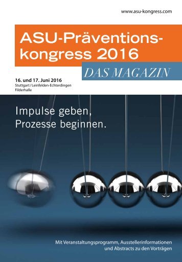 ASU-Kongressmagazin 2016