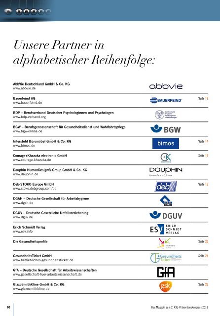 ASU-Kongressmagazin 2016