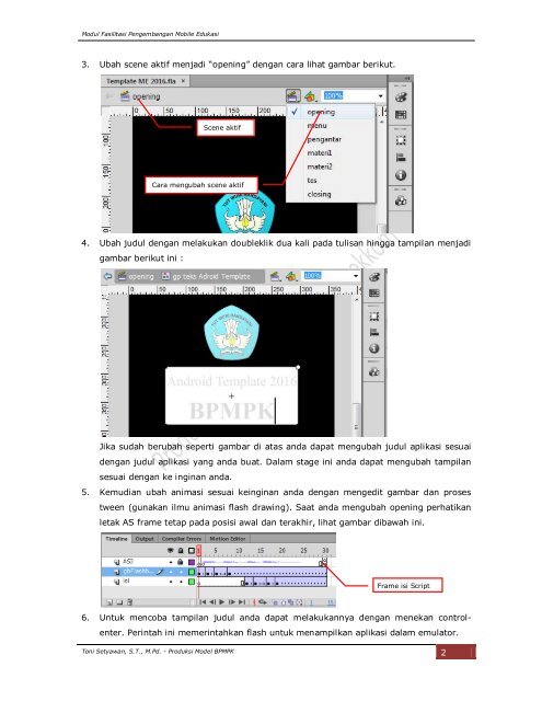 Modul Fasilitasi Pengembangan ME