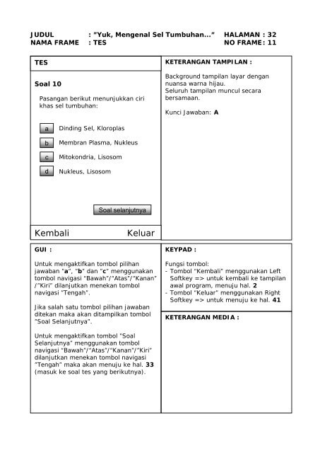 Naskah MEdukasi-Sel Tumbuhan